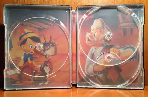 Pinocho (Steelbook - por dentro)