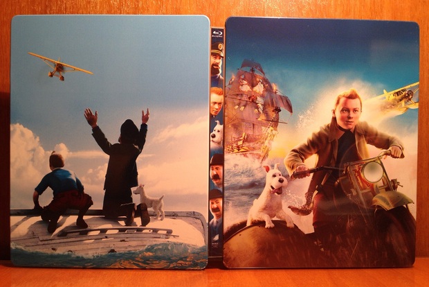 Las Aventuras De Tintin (Steelbook - por fuera)