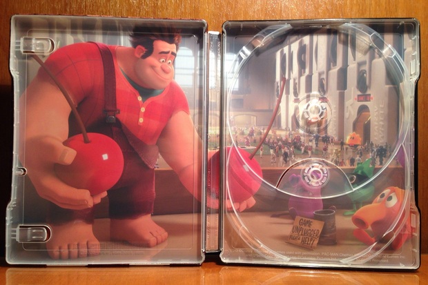 Rompe Ralph (Steelbook - por dentro)