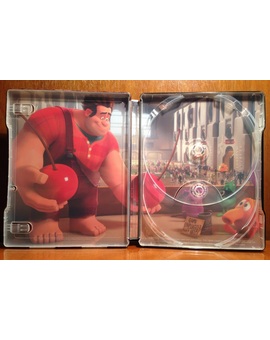 Rompe Ralph (Steelbook - por dentro)
