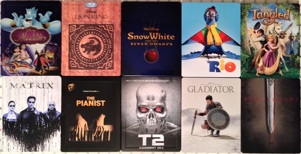 Mi Top 10 de steelbooks (Jordi)
