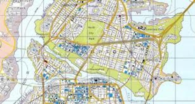 Mapa de Gotham (es enorme)