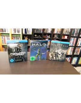 Completando mi trío de Steelbooks de Halo