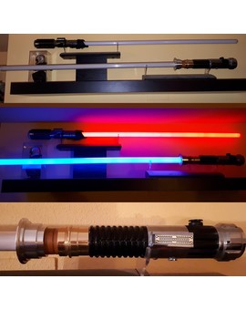 A petición de lao, sables de Force Fx de Star Wars, Obi-Wan y Darth Vader