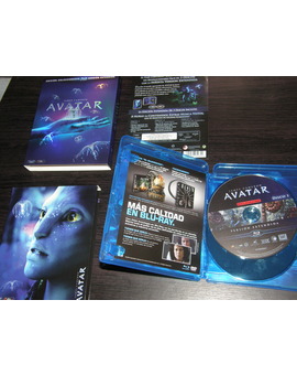 Avatar, edición extendida (Blu-ray) (interior)