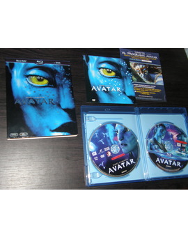 Avatar, edicion básica (Blu-ray + DVD) (interior)