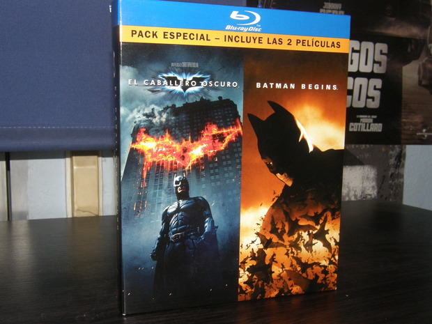 Pack Batman Begins + El Caballero Oscuro (Blu-ray)