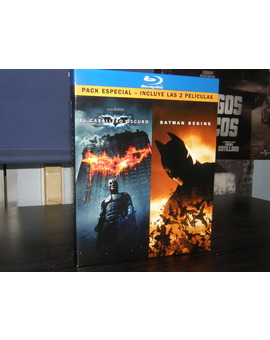 Pack Batman Begins + El Caballero Oscuro (Blu-ray)