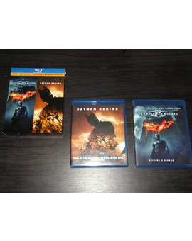 Pack Batman Begins + El Caballero Oscuro (Blu-ray) (películas)