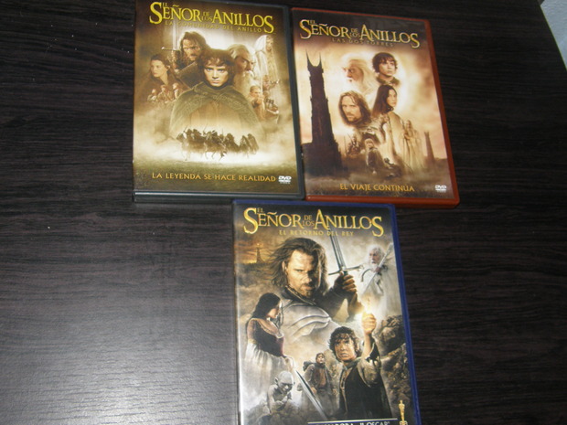 Trilogía El Señor de los Anillos, ediciones básicas (DVD)