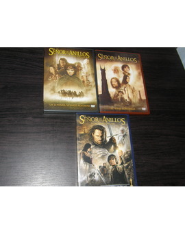 Trilogía El Señor de los Anillos, ediciones básicas (DVD)
