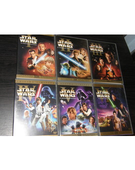 Star Wars, saga completa en DVD