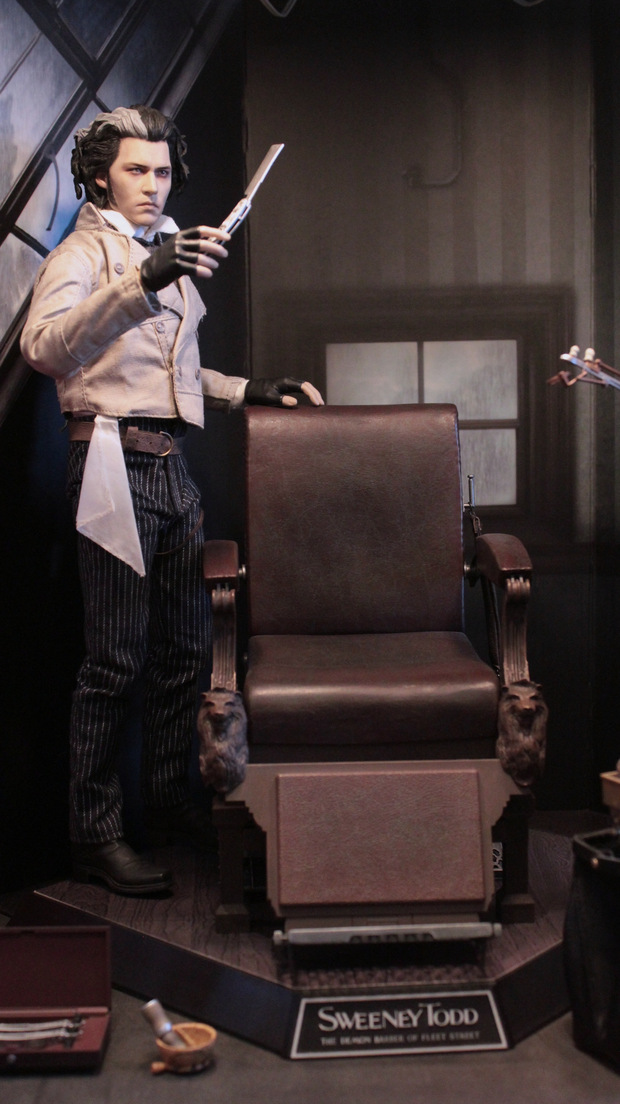 Figura Sweeney Todd: Hot toys (1/2)