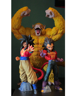 Figuras Dragon Ball: Golden Oozaru y SSJ 4