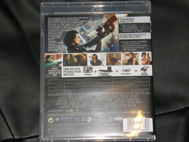 Resident Evil: Venganza 3D  2/4