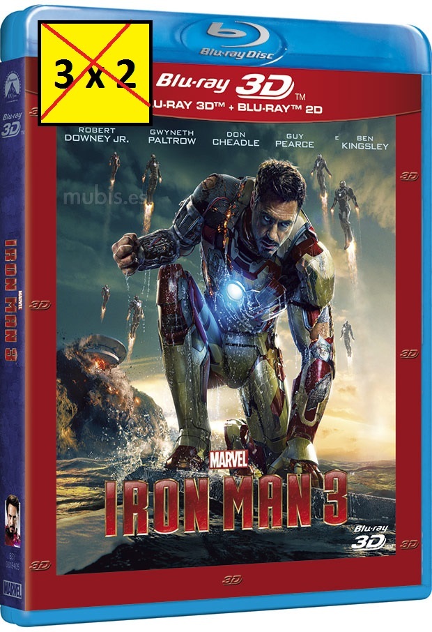 Aviso: Iron Man 3, excluída del 3x2 Fnac.