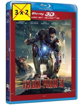 Aviso: Iron Man 3, excluída del 3x2 Fnac.