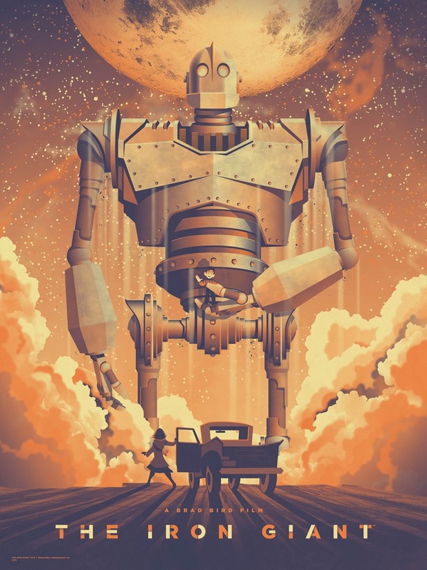 EL GIGANTE DE HIERRO póster de DKNG