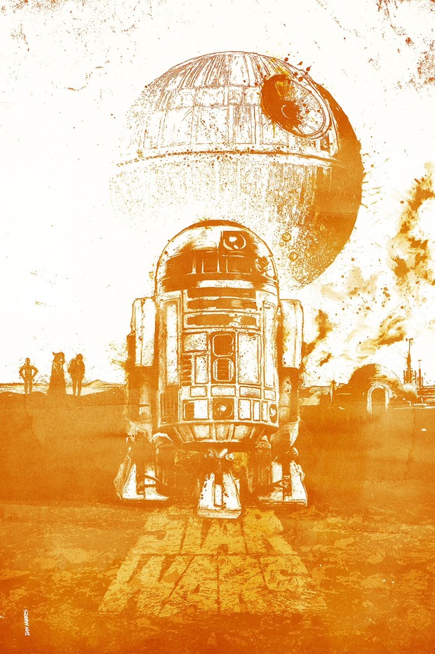 STAR WARS IV póster de DANIEL NORRIS