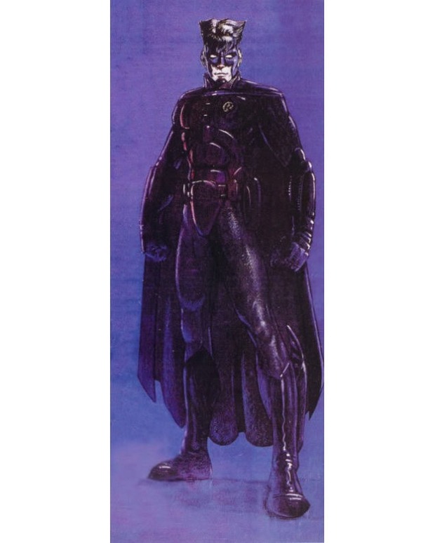 Concept art de ROBIN para la tercera película de BATMAN de TIM BURTON que no se hizo.