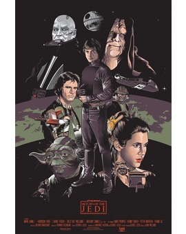 STAR WARS VI póster de VINCENT RAPHAEL ASEO
