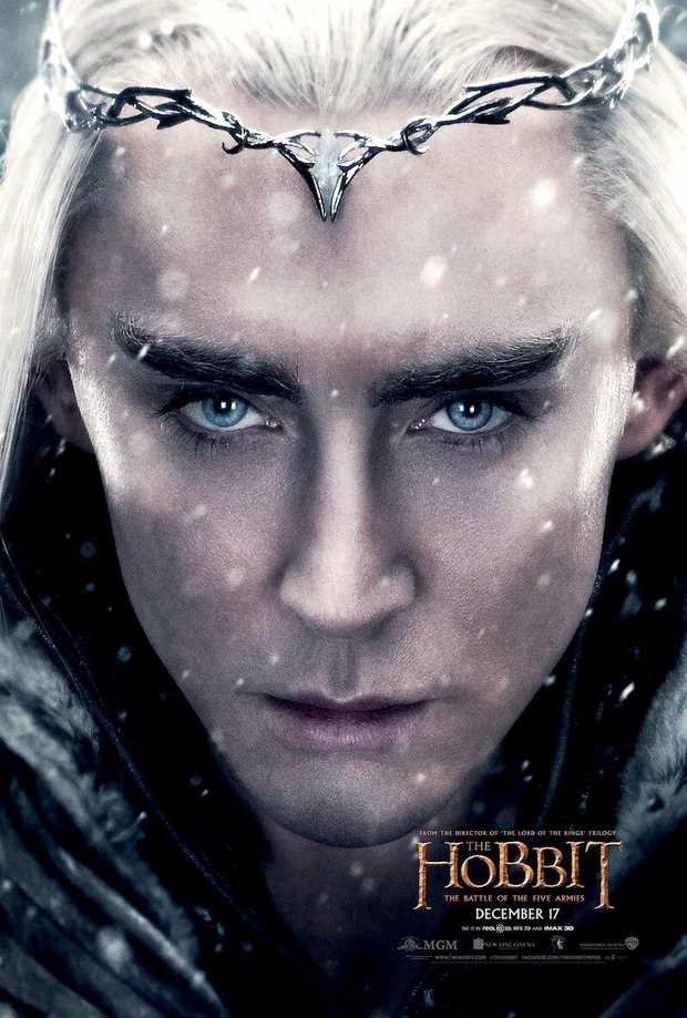 THRANDUIL (póster de personajes de 'El Hobbit 3')