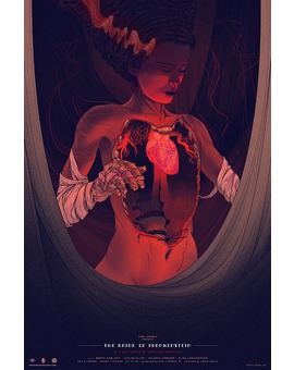 LA NOVIA DE FRANKENSTEIN póster de KEVIN TONG