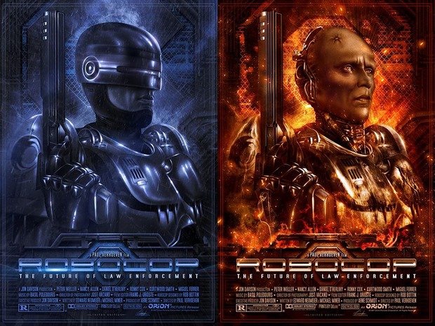 ROBOCOP pósters de CASEY CALLENDER