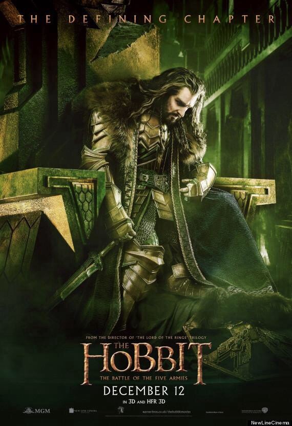 EL HOBBIT 3 póster