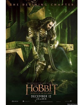EL HOBBIT 3 póster