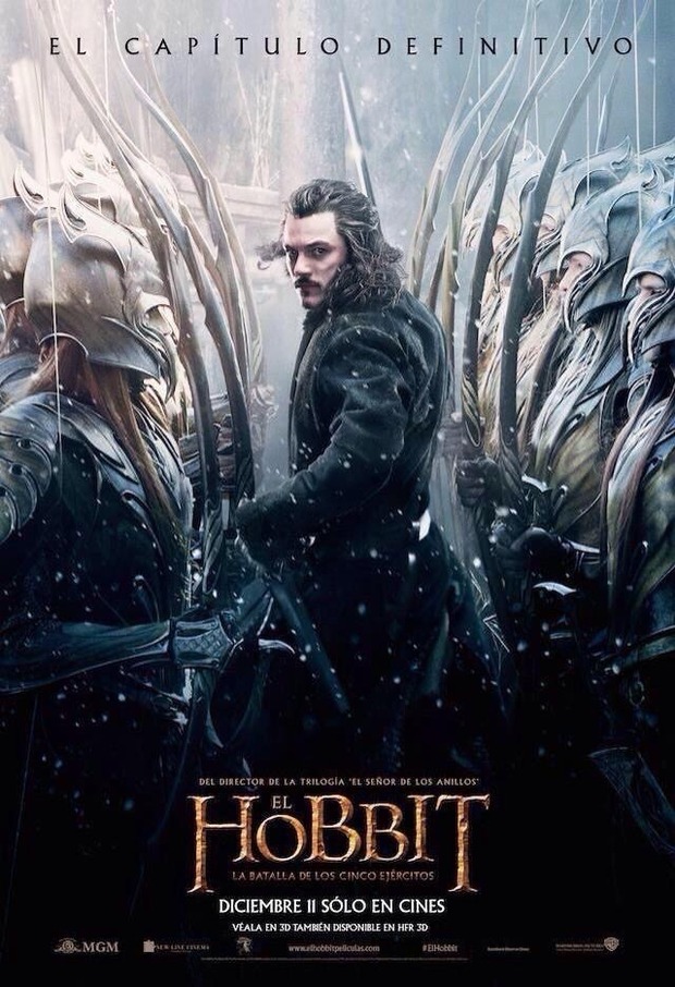 EL HOBBIT 3 póster