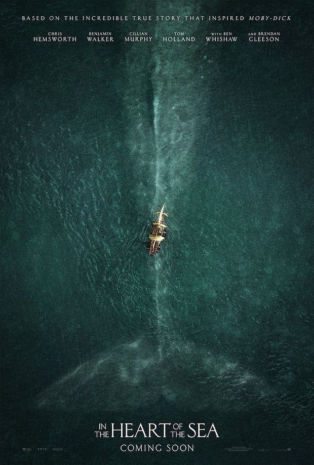IN THE HEART OF THE SEA de RON HOWARD póster y trailer