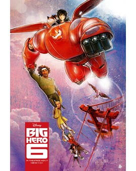 BIG HERO 6 póster de PAUL SHIPPER