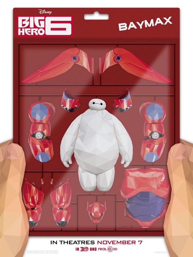 BIG HERO 6 póster de SIMON DELART