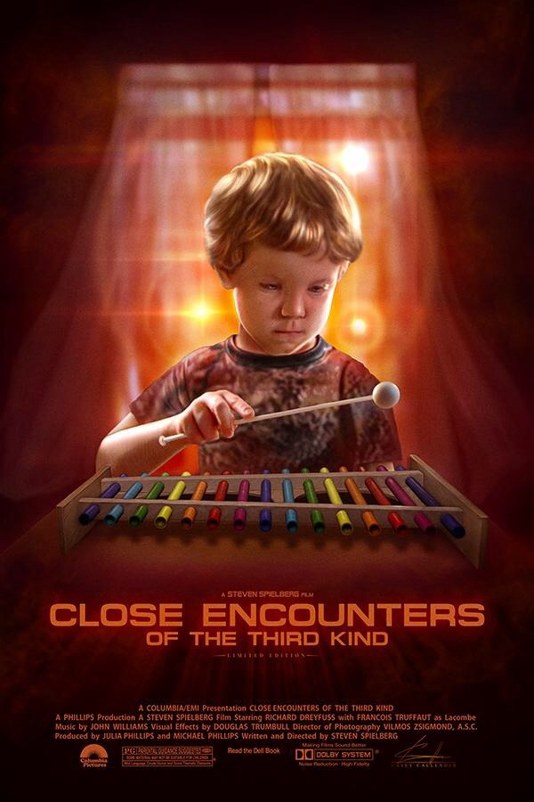 ENCUENTROS EN LA TERCERA FASE póster de CASEY CALLENDER