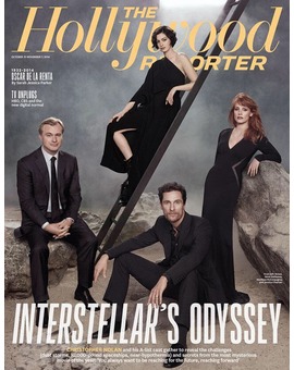 Portada de THE HOLLYWOOD REPORTER. Se acerca INTERSTELLAR