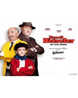 BENOIT BRISEFER. LES TAXIS ROUGES. O como lo conocemos en España: BENITO SANSÓN. LOS TAXIS ROJOS. Trailer y póster