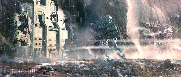 EL HOBBIT 3 concept art 2