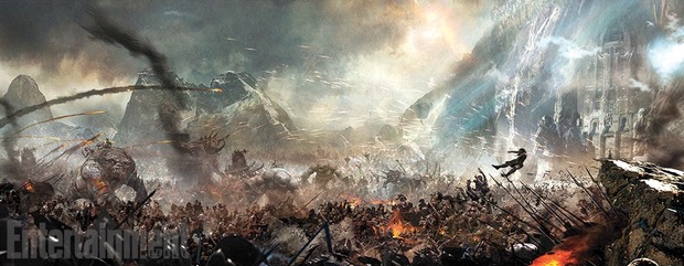 EL HOBBIT 3 concept art 1