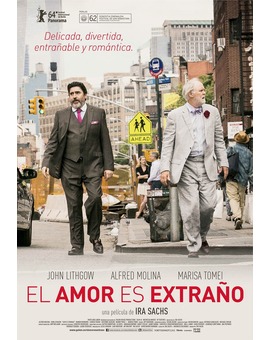 EL AMOR ES EXTRAÑO trailer y póster