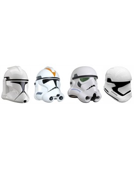 La evolución de los cascos de los STORMTROOPERS