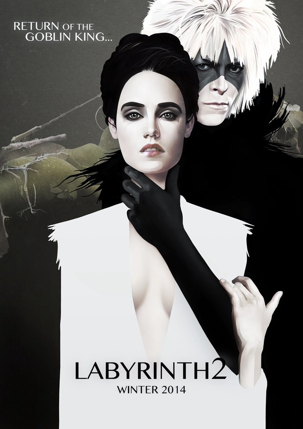 LABERINTH 2 magnífico póster de RUBEN IRELAND