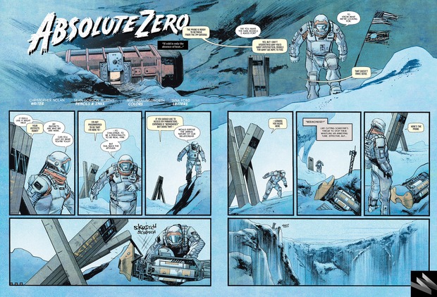 INTERSTELLAR un cómic protagonizado por el DR.MANN