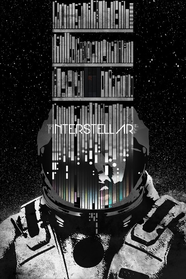 Sólo los que han visto INTERSTELLAR podrán entender este póster de EDGAR ASCENSĀO