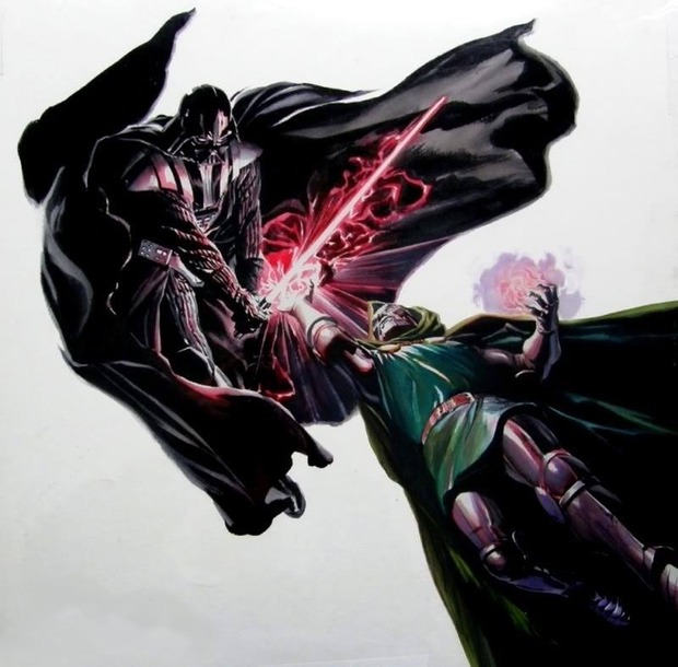 El GRAN ALEX ROSS (Darth Vader vs Dr.Muerte)