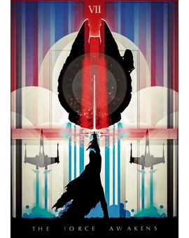 STAR WARS VII póster de ORLANDO AROCENA