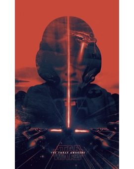 STAR WARS VII póster de PATRICK SEYMOUR