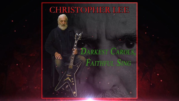 SIR CHRISTOPHER LEE un año más nos felicita las fiestas con uno de sus villancico heavy