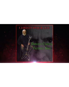 SIR CHRISTOPHER LEE un año más nos felicita las fiestas con uno de sus villancico heavy