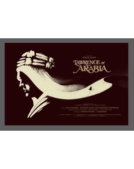 LAWRENCE DE ARABIA póster de OLLY MOSS